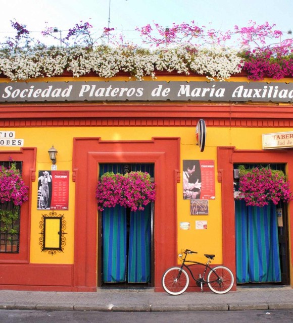 Postal fachada. Restaurantes en Córdoba. Sociedad Plateros María Auxiliadora