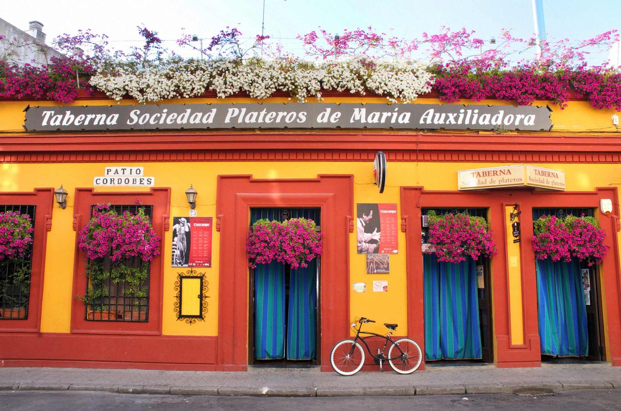 Postal fachada. Restaurantes en Córdoba. Sociedad Plateros María Auxiliadora