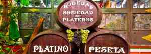 Vista detalle barriles en el Restaurante Sociedad Plateros Maria Auxiliadora