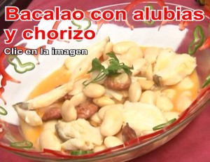 Vídeo de gastronomía: Bacalao con alubias y chorizo del Restaurante de Córdoba Sociedad Plateros María Auxiliadora