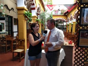 Andalucia Directo en el Restaurante Sociedad Plateros Maria Auxiliadora