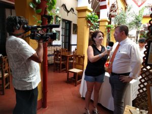 Andalucia Directo en el Restaurante Sociedad Plateros Maria Auxiliadora
