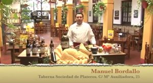 Salmorejo cordobes perfecto en el Restaurante Sociedad Plateros Maria Auxiliadora