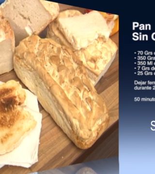 Pan sin gluten en el Restaurante Sociedad Plateros Maria Auxiliadora